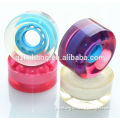 transparent 45mm skateboard wheels/speed PU transparent skateboard wheels